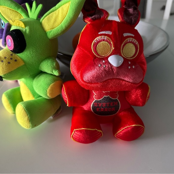 Friday night at‎ Freddie’s 8” plush EUC price for all three - Picture 2 of 7